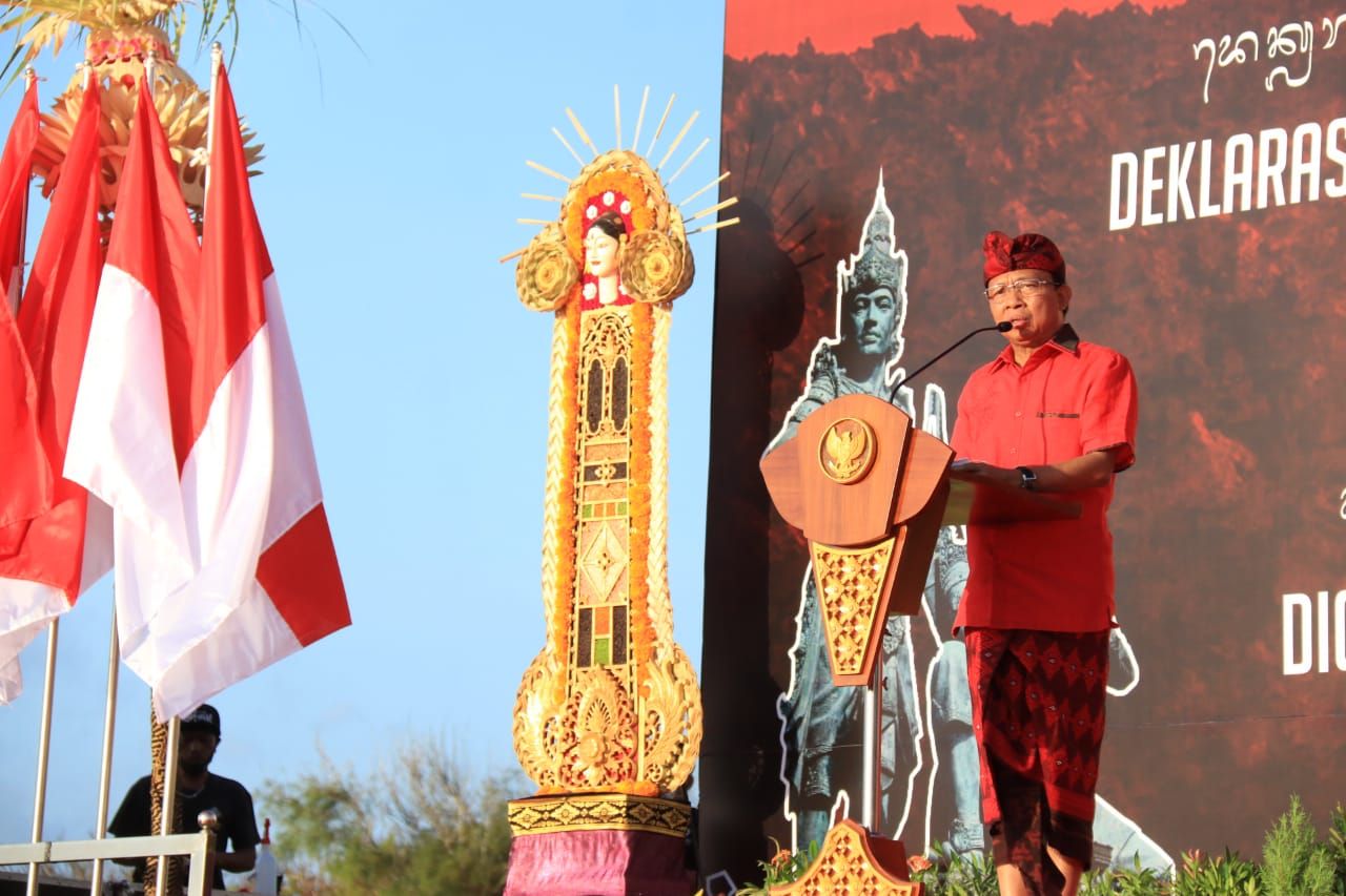 podiumnews.com-Gubernur Koster Resmi Buka Pariwisata Bali untuk Wisatawan Nusantara